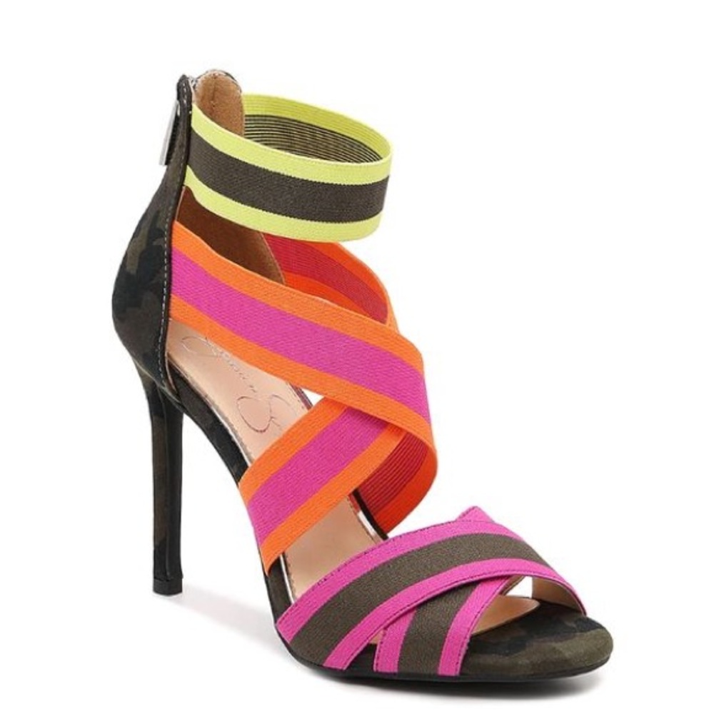 Colorful Jessica Simpson  Strappy Women's Heels